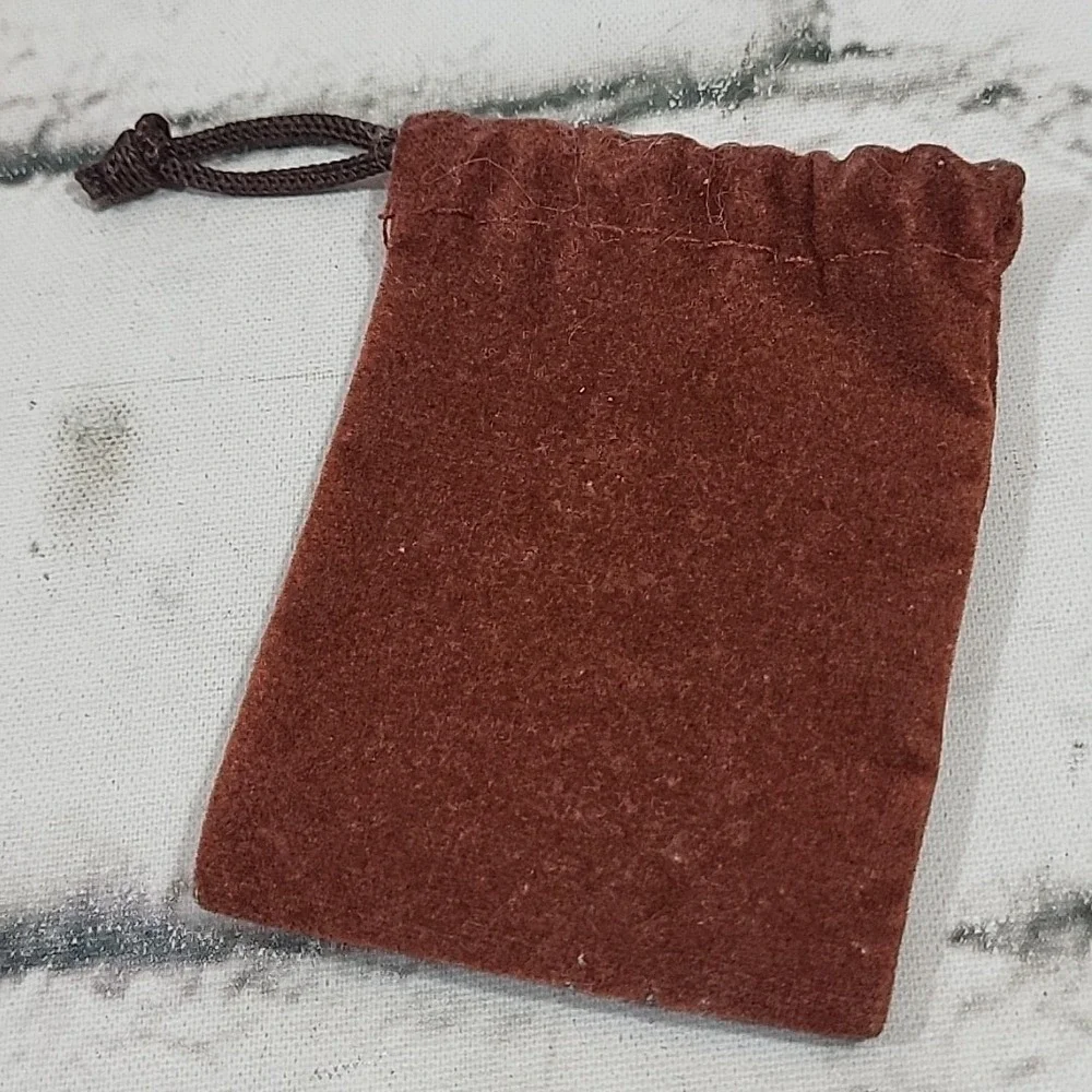 Vintage‎ Jewelry Bags Mini Drawstring Velvet Brocade Sacks Lot Of 4
